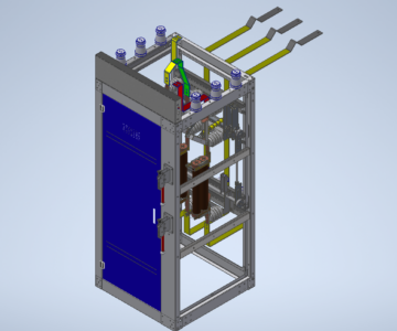 3D модель КСО 366 РУ 10 кВ