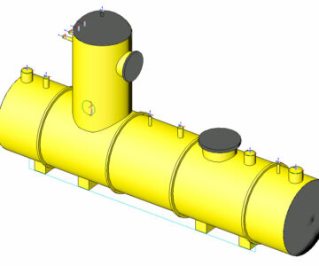 3D модель Деаэратор ДА-25/50