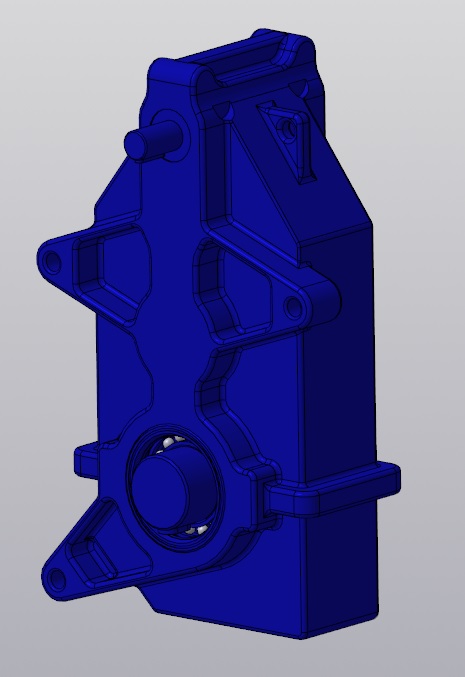 3D модель Редуктор B400-40-23-ц-ц