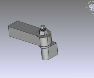 3D модель Модель петли в сборе 3-83.03.00.000СБ