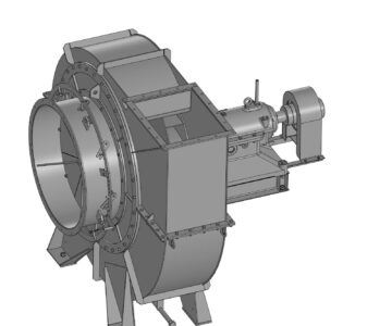 3D модель Дымосос ДН-15