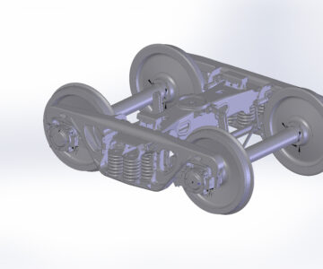 3D модель Тележка 18-100 3D Модель Parasolid