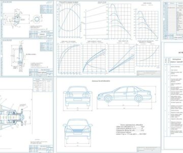 Чертеж Разработка главной передачи автомобиля категории М1 (на примере Опель Омега)