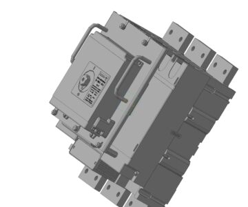 3D модель Выключатель автоматический ВА 5543 с приводом