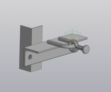 3D модель Траверса ТМ2004 12.019