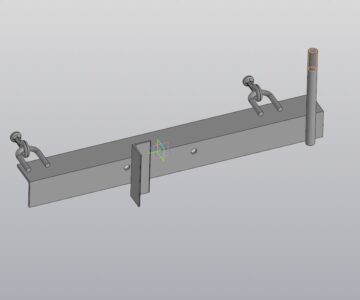 3D модель Траверса ТМ2009 12.019