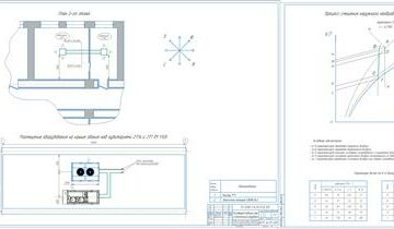 Чертеж Разработка технического решения холодоснабжения системы кондиционирования воздуха для помещений кафедры теплохладотехники УО БГУТ