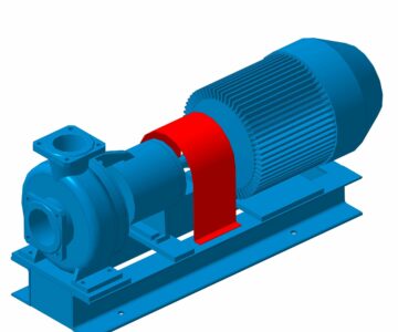 3D модель Агрегат насосный 1К100-80-160