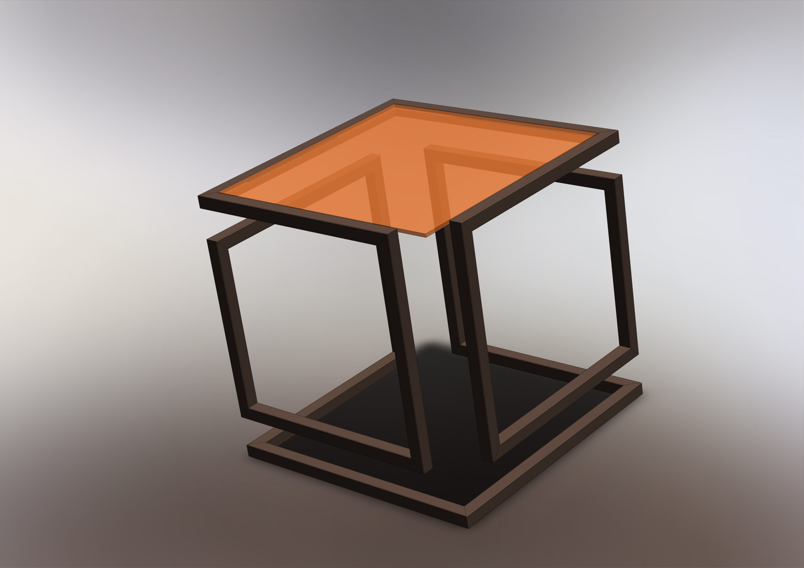3D модель Стол 630х630x630