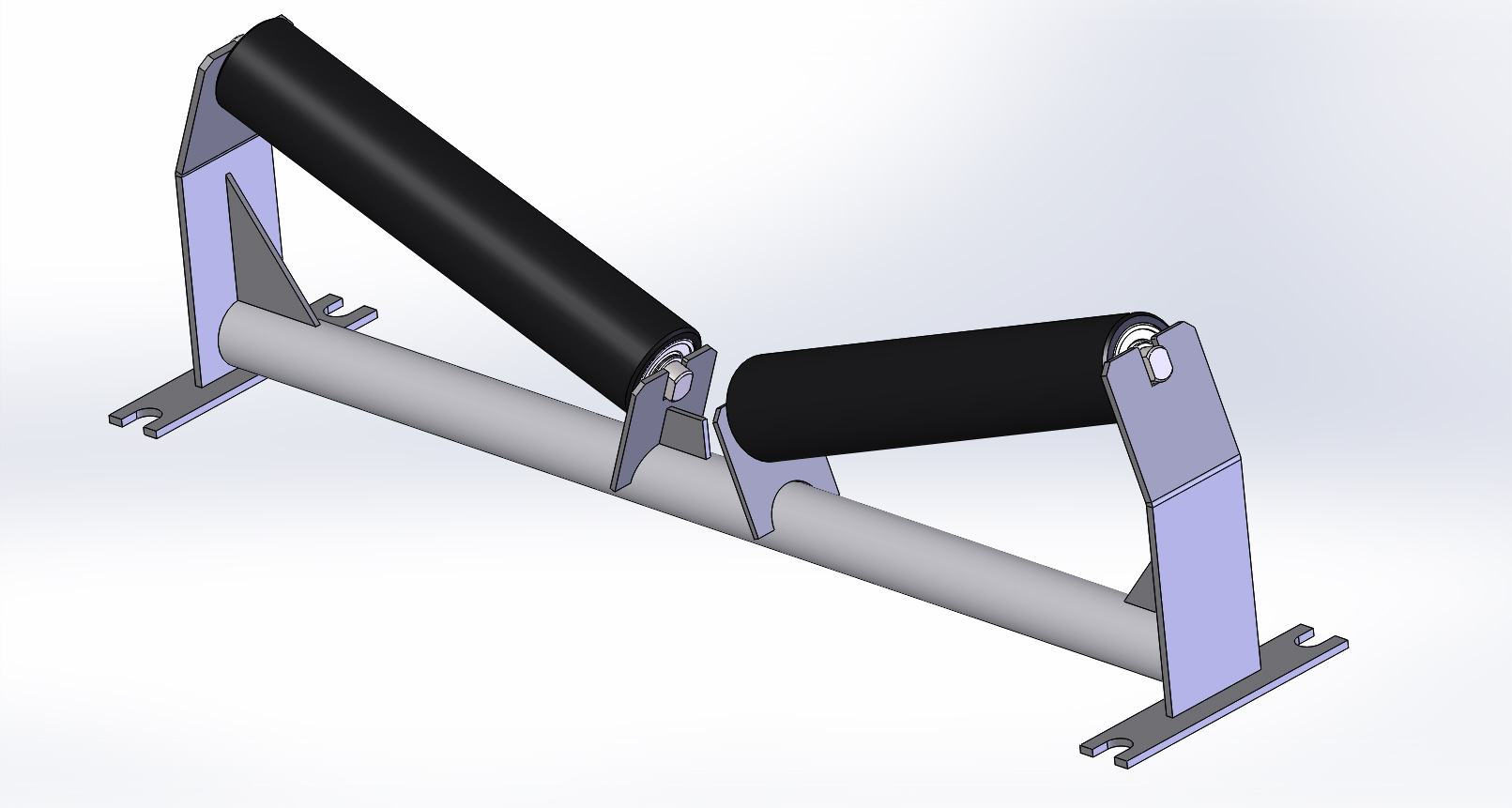 3D модель Роликоопора ЖГ-500-50-20