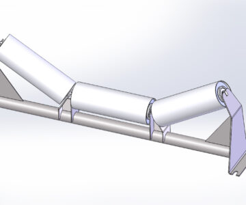 3D модель Роликоопора ЖГ-100-127-30