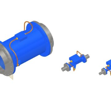 3D модель Расходомер ИУ-012 PN16 под DN600, DN80 и DN50