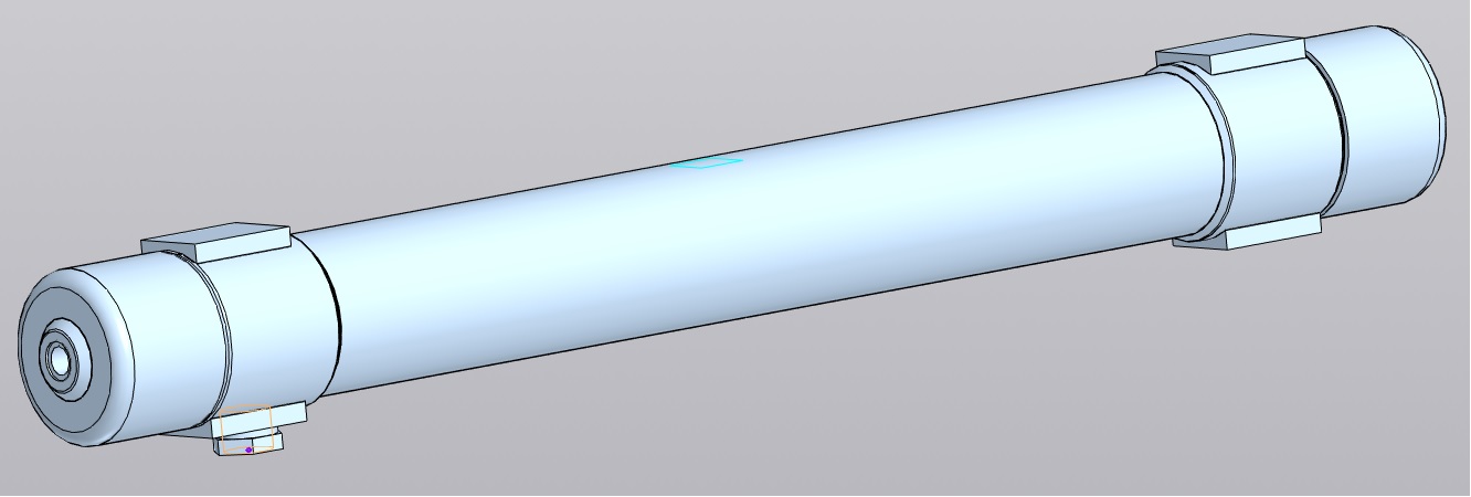 3D модель Корпус мембраны PA-6050-N1-8C-G2 Air Products