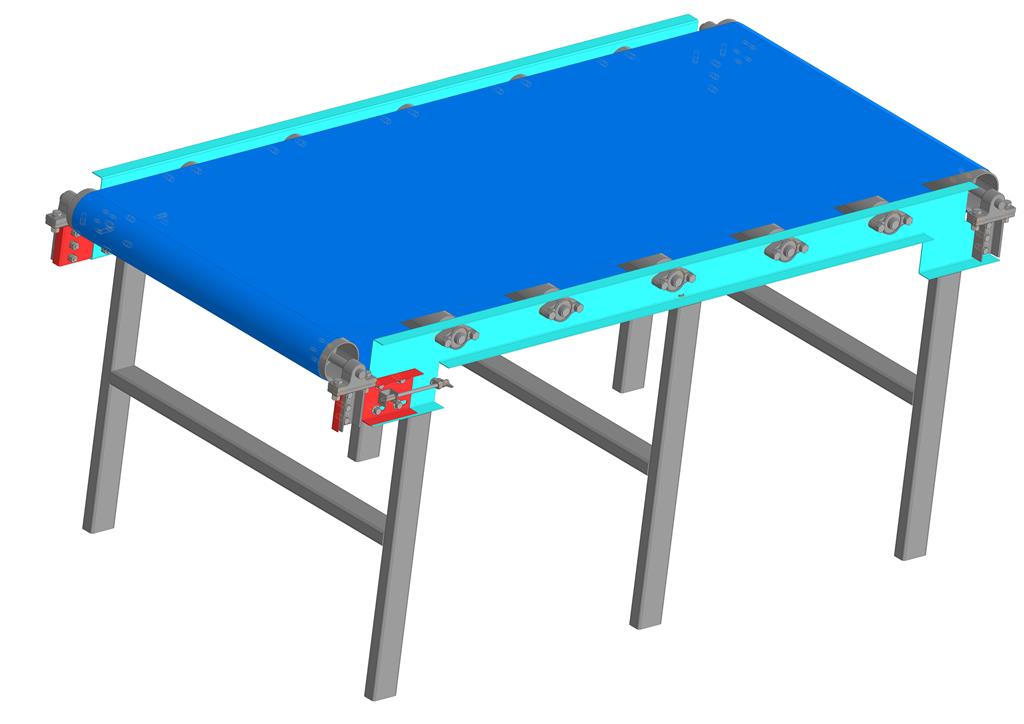 3D модель Концепция ленточного конвейера в сборе
