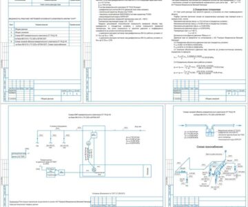 Чертеж Проект коммерческого пункта (узла) учета расхода газа