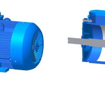 3D модель Модель двигателя АДМ100L6 без статора и ротора