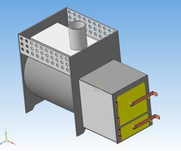 3D модель Печь для финской парной