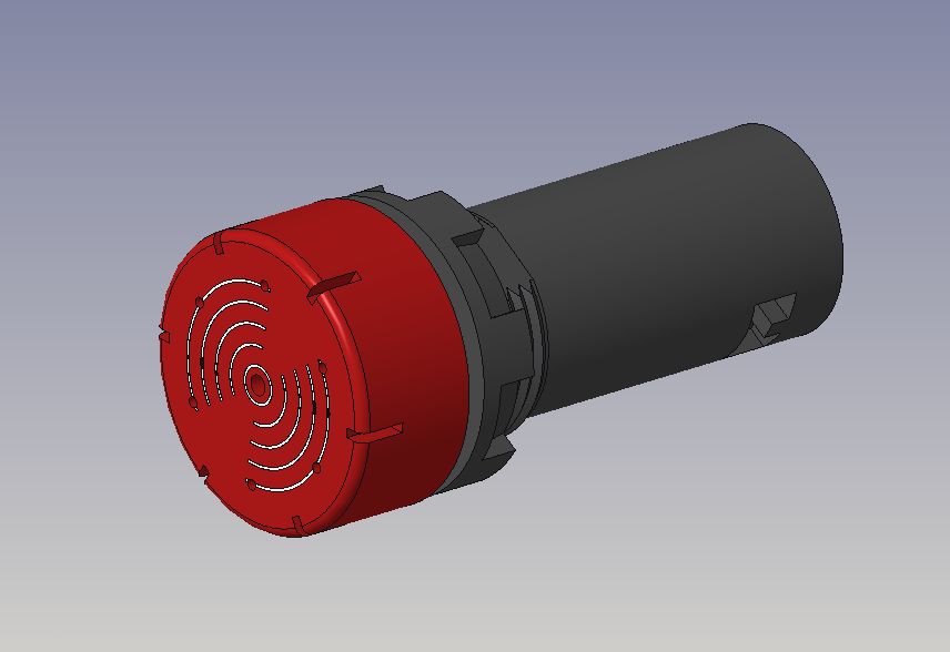 3D модель Звонок с подсветкой MT22-SM24 MEYERTEC