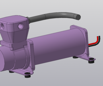 3D модель Компрессор VIAIR 480C