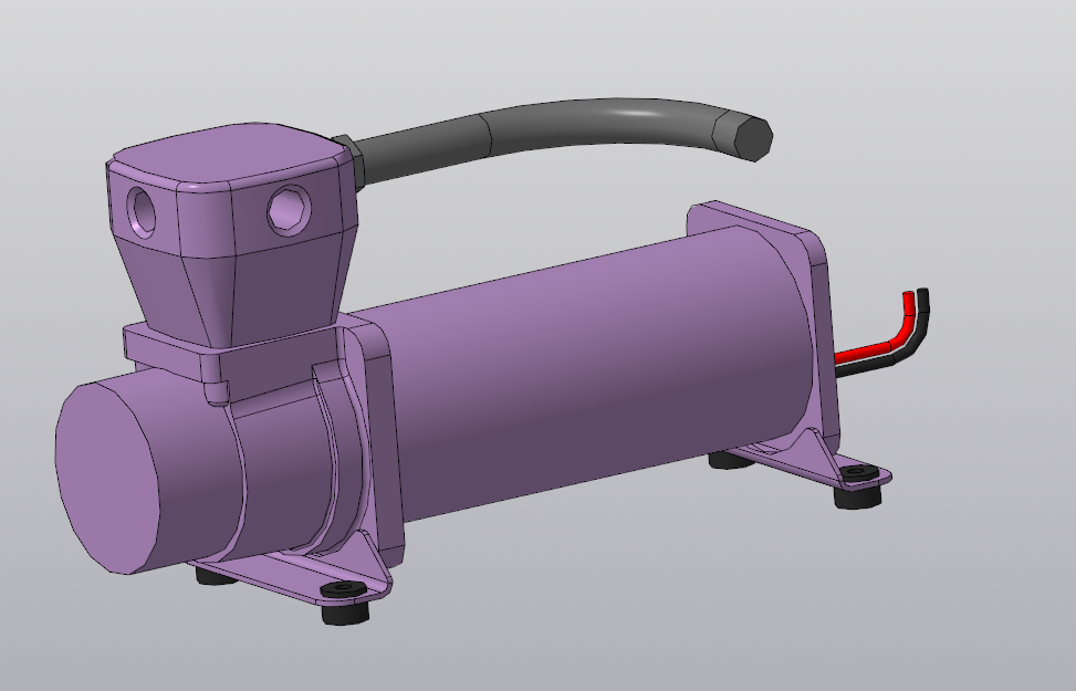 3D модель Компрессор VIAIR 480C