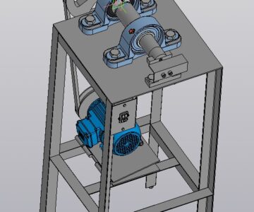 3D модель Обсечной станок для проволоки.