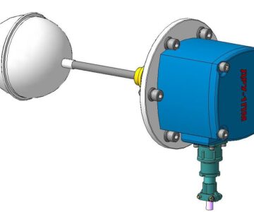 3D модель Датчик-реле уровня жидкости ДРУ-1ПМ