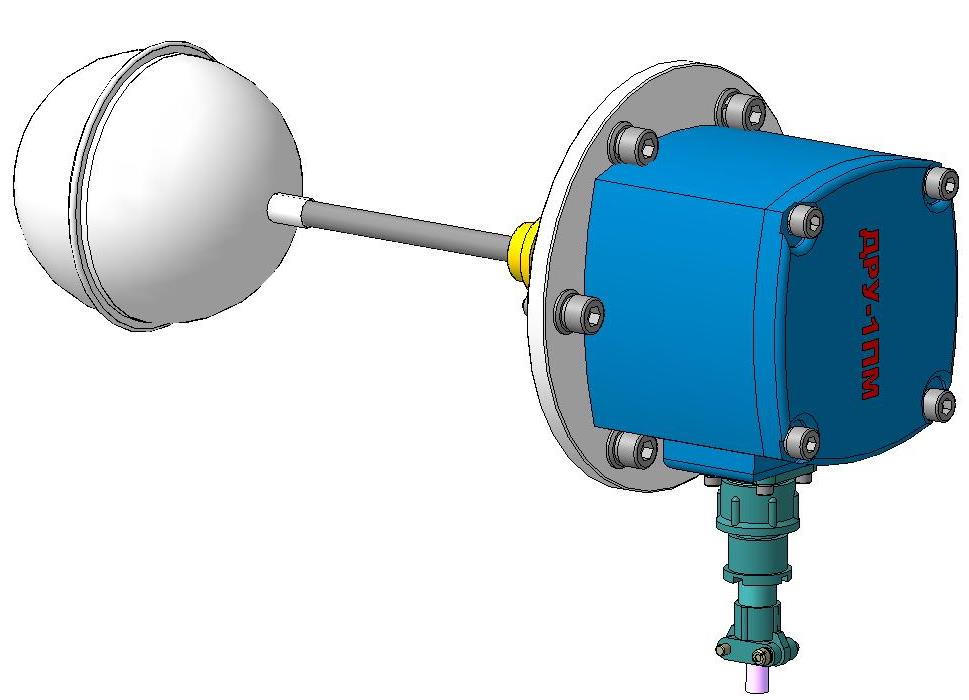 3D модель Датчик-реле уровня жидкости ДРУ-1ПМ