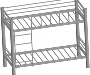 3D модель Двухярусная кровать 900х2000х1650
