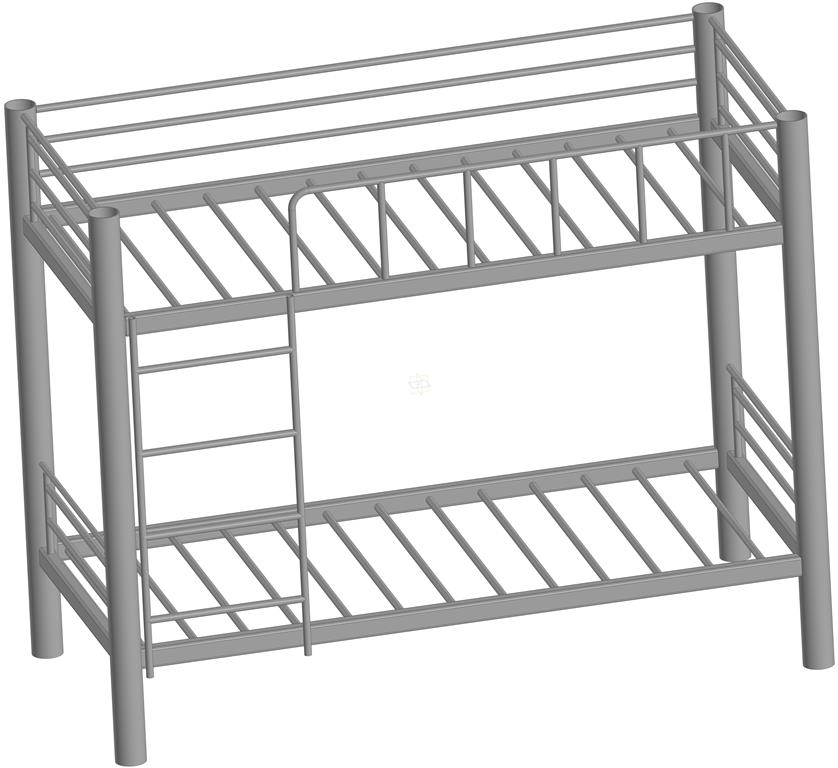 3D модель Двухярусная кровать 900х2000х1650