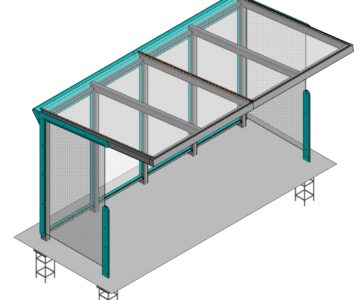 3D модель Остановочный павильон "Феникс 4180"