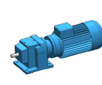 3D модель Мотор-редуктор 3МП-31.5-56-120-0.75-G110