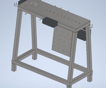 3D модель Стенд для мойки