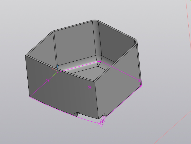 3D модель Емкость для отходов кофе для кофемашины NIVONA CAFEROMATICA 605