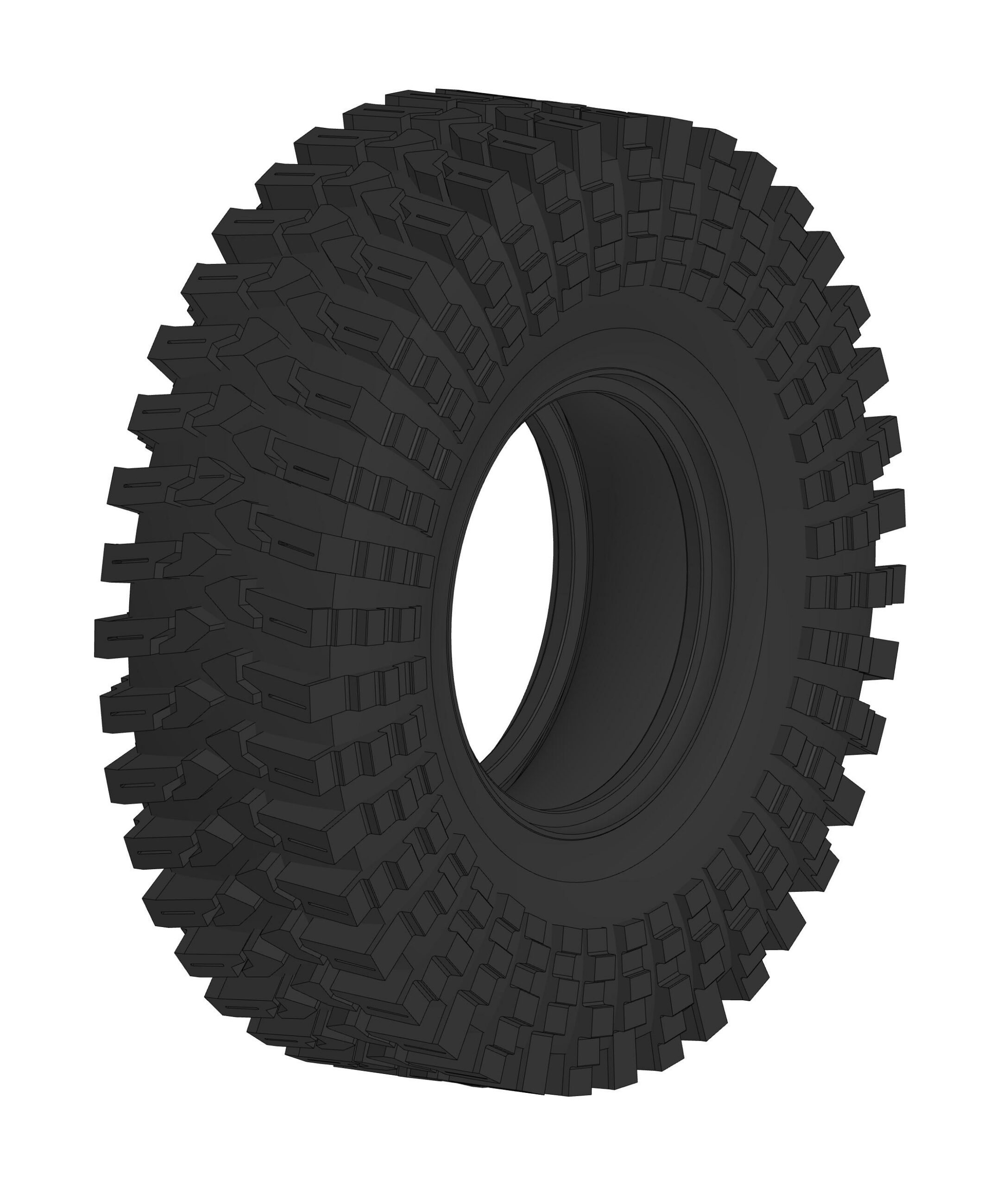 3D модель Шина Maxxis Mud Trepador М9060