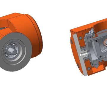 3D модель Модуль качания кисти руки ПРЦ-1