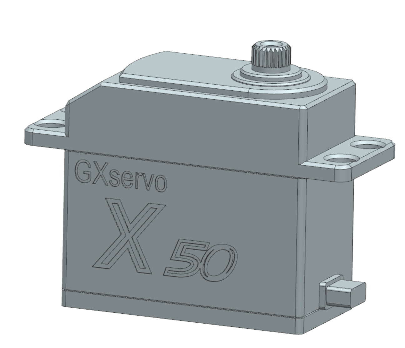 3D модель Сервопривод GXservo X50