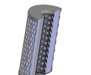 3D модель Фильтрующий элемент РЕГОТМАС 605Г-1-04-М-14