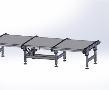 3D модель Конвейер цепной поперечный