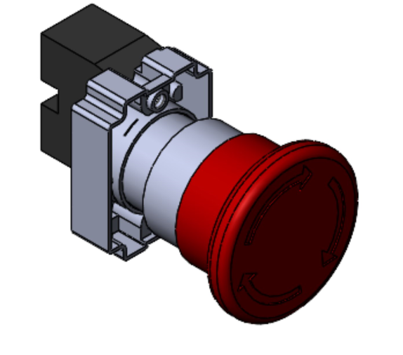 3D модель Кнопка аварийного отключения