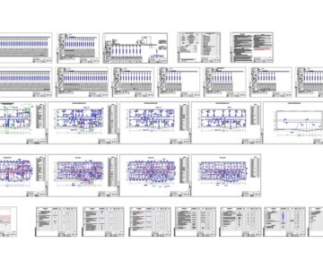 Чертеж Проект электрооборудования многофункционального здания (раздел ЭО)