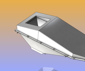 3D модель Корпус вибросита ВА 00.00.00