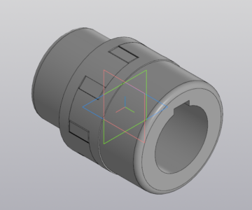 3D модель Муфта кулачковая GIFLEX GE-T 50A-62B