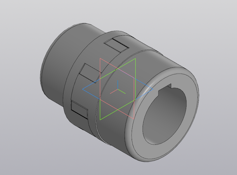 3D модель Муфта кулачковая GIFLEX GE-T 50A-62B