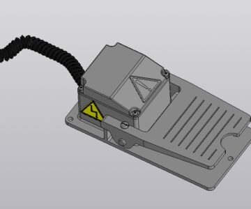 3D модель Переключатель ножной (педаль)