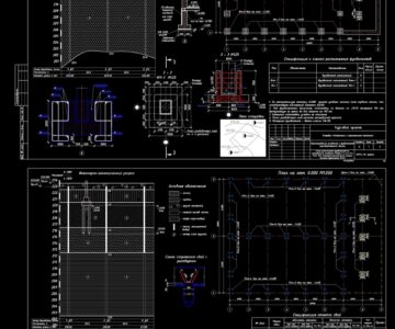 Чертеж Проектирование фундаментов и расчет оснований