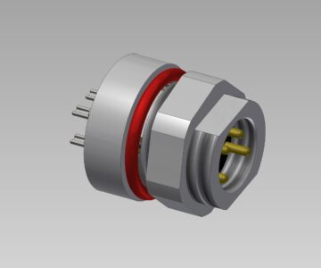 3D модель Соединитель СЦМ8П2А4ГП1 НКЦС.434410.541 ТУ