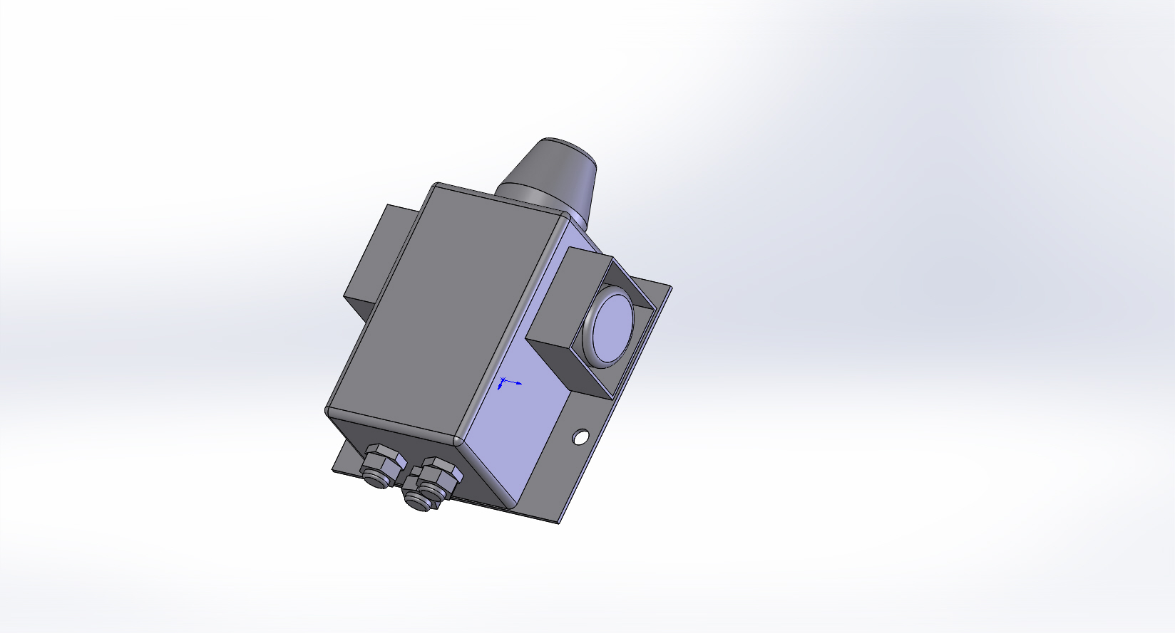 3D модель Сигнализатор СЗС-01