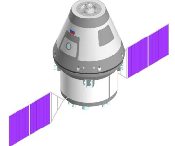 3D модель Космический корабль Орёл