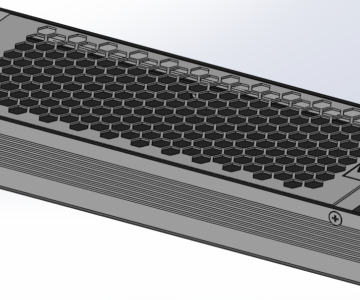 3D модель Блок питания UHP-500-24 Mean Well