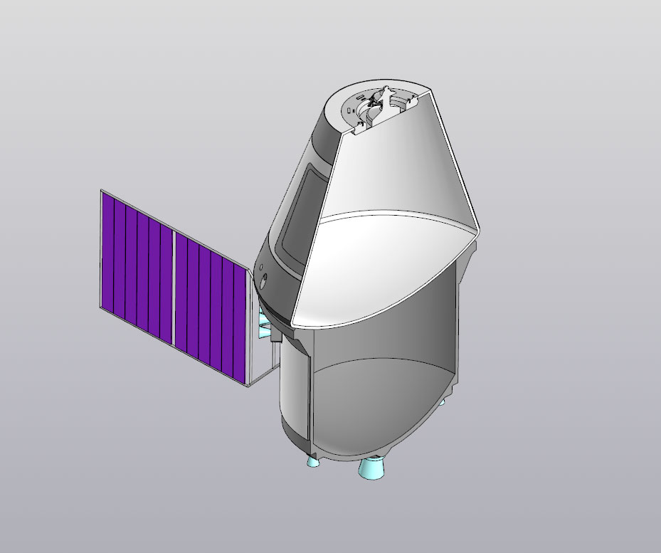 3D модель Космический корабль Орёл